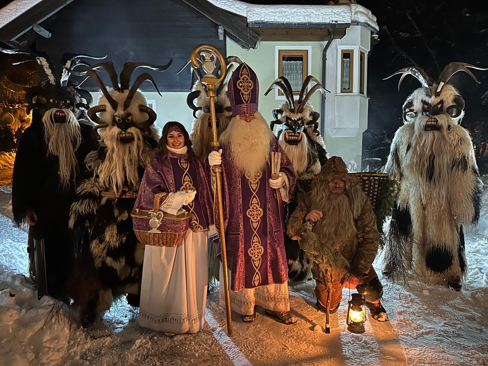 Krampus und Nikolaus